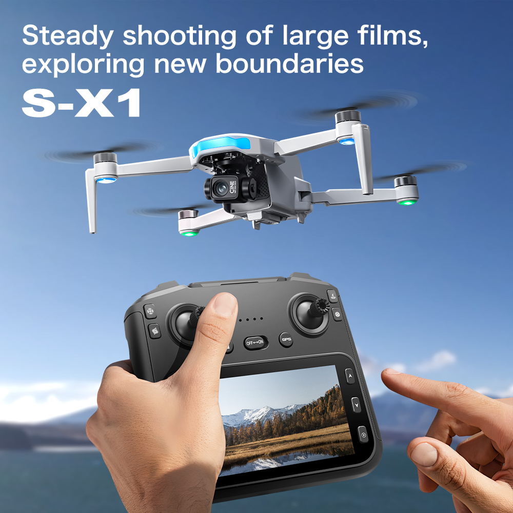 Dron Aéreo Original S-X1 GPS P - Drone Gimbal 3 Axis reseña y precio