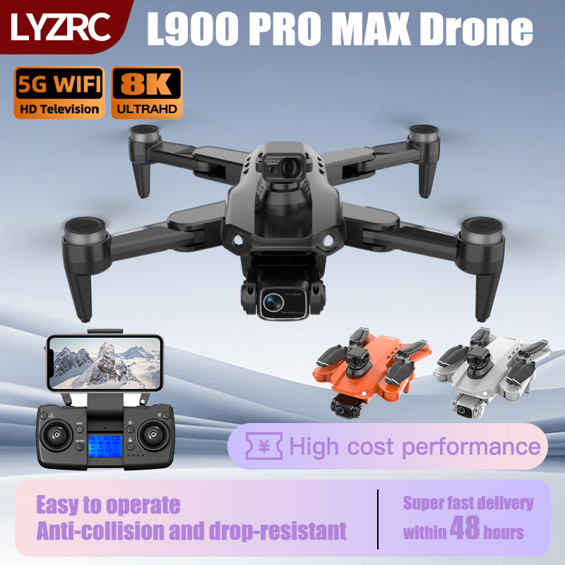 LYZRC L900 PRO MAX láser evita - Drone Gimbal 2 Axis reseña y precio